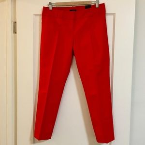 The Limited Pencil Pant NWT vintage red ankle crop